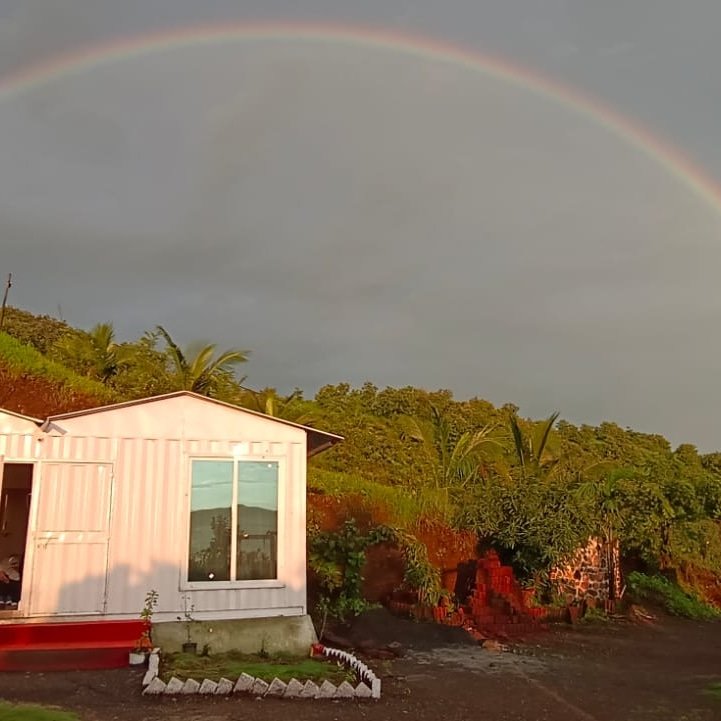 Wintry Mountain Landscape